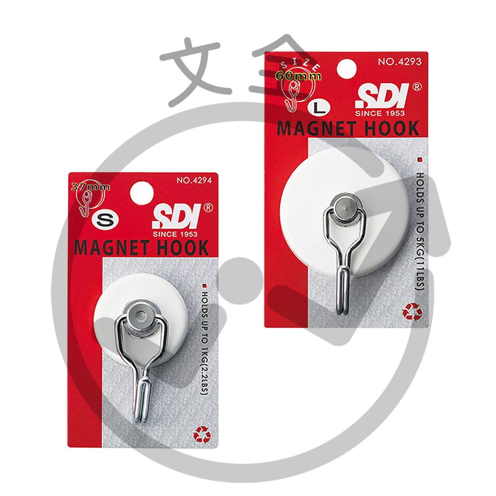 SDI手牌 超級強力磁鐵掛鉤(大/小)