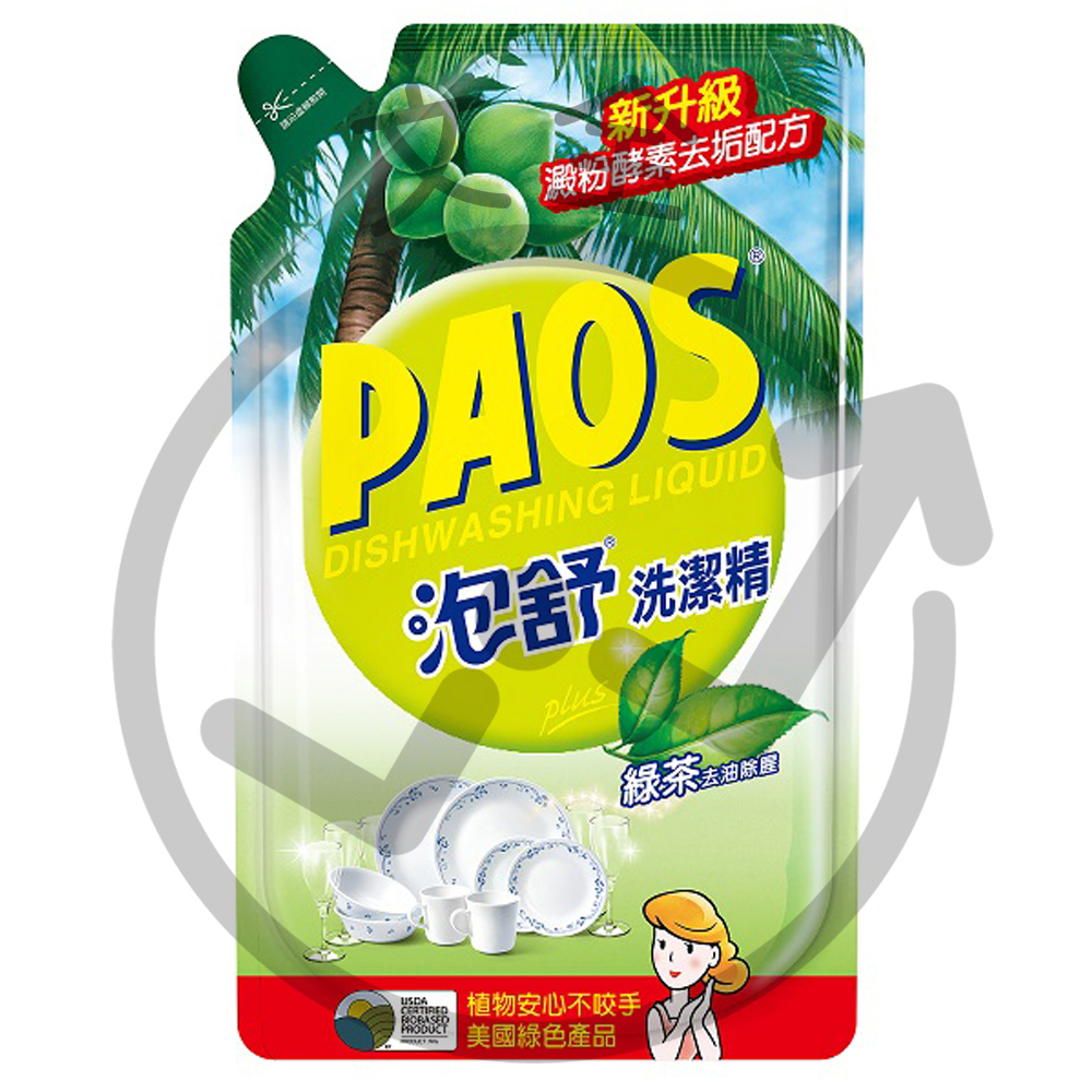 泡舒 洗碗精補充包800g